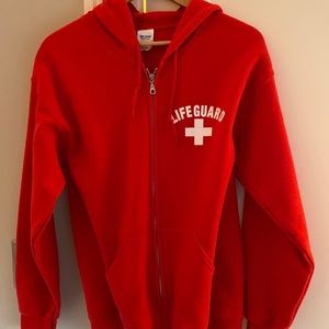 lifeguard zip up hoodie